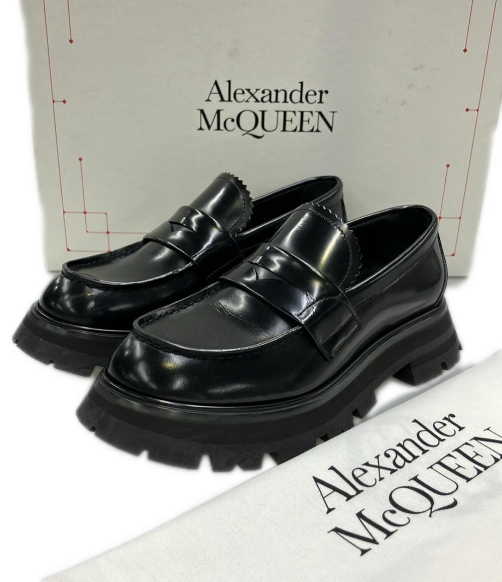れい 限定価格 アレキサンダーマックイーン ALEXANDER MCQUEEN（アレキサンダーマックイーン）サンダル 黒 サイズ