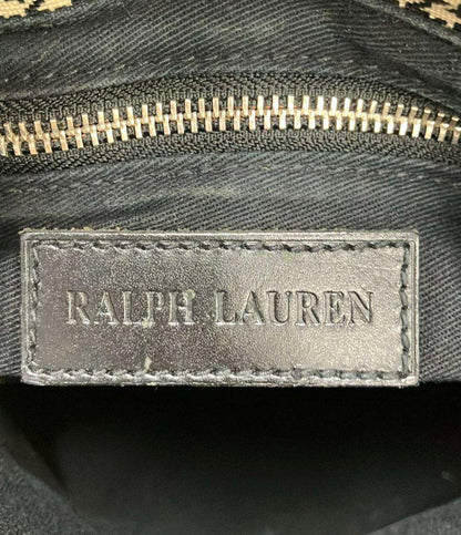 RALPH LAUREN トートバッグ 千鳥格子柄 レディース ラルフローレン