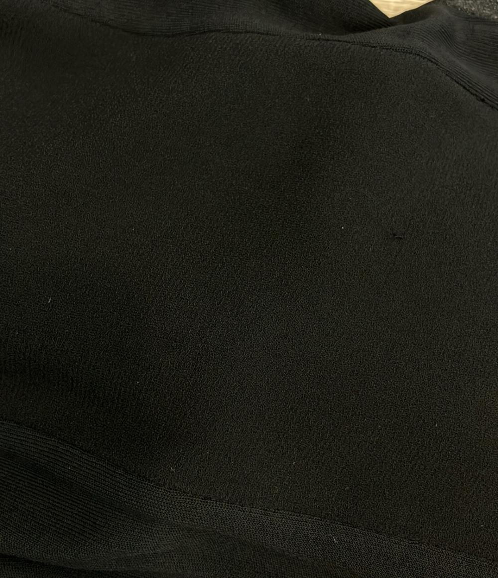 Rochas マキシドレス ロング スリム ノースリーブ フリル付き ROWW50215C RW レディース SIZE 44 (L) ロシャス