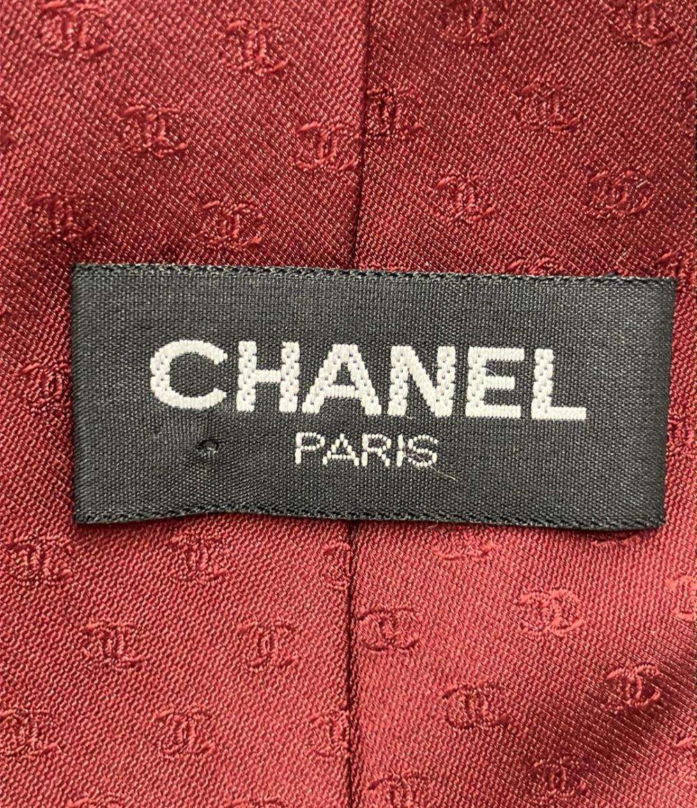 CHANEL ネクタイ シルク100% ココマーク メンズ シャネル