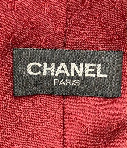 CHANEL ネクタイ シルク100% ココマーク メンズ シャネル