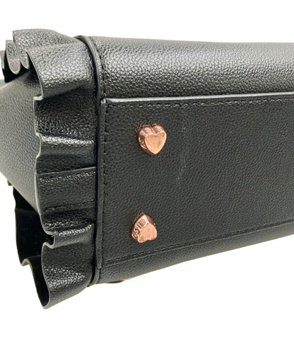 美品 Samantha Vega 2way ハンドバッグ ショルダーバッグ 斜め掛け リボン レディース サマンサベガ