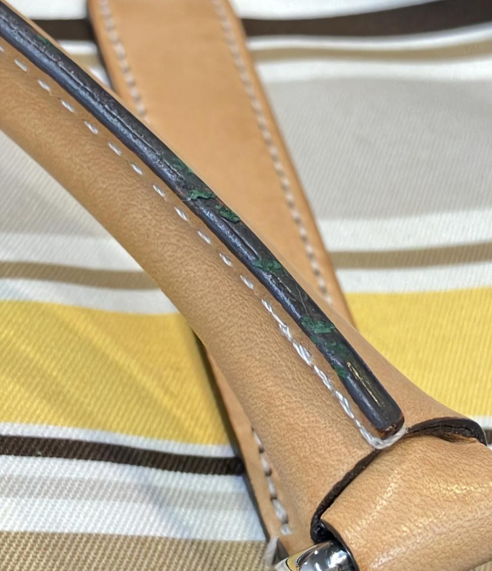 COACH トートバッグ 肩掛け ボーダー柄 7712 レディース コーチ