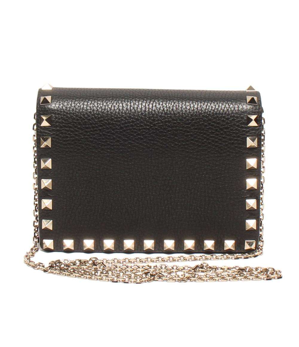 ヴァレンティノ・ガラヴァーニ チェーンショルダーバッグ 斜め掛け スタッズ レディース Valentino Garavani