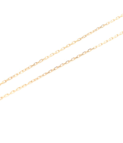 美品 VENDOME AOYAMA ネックレス K10 ペリドット ダイヤ レディース ヴァンドームアオヤマ