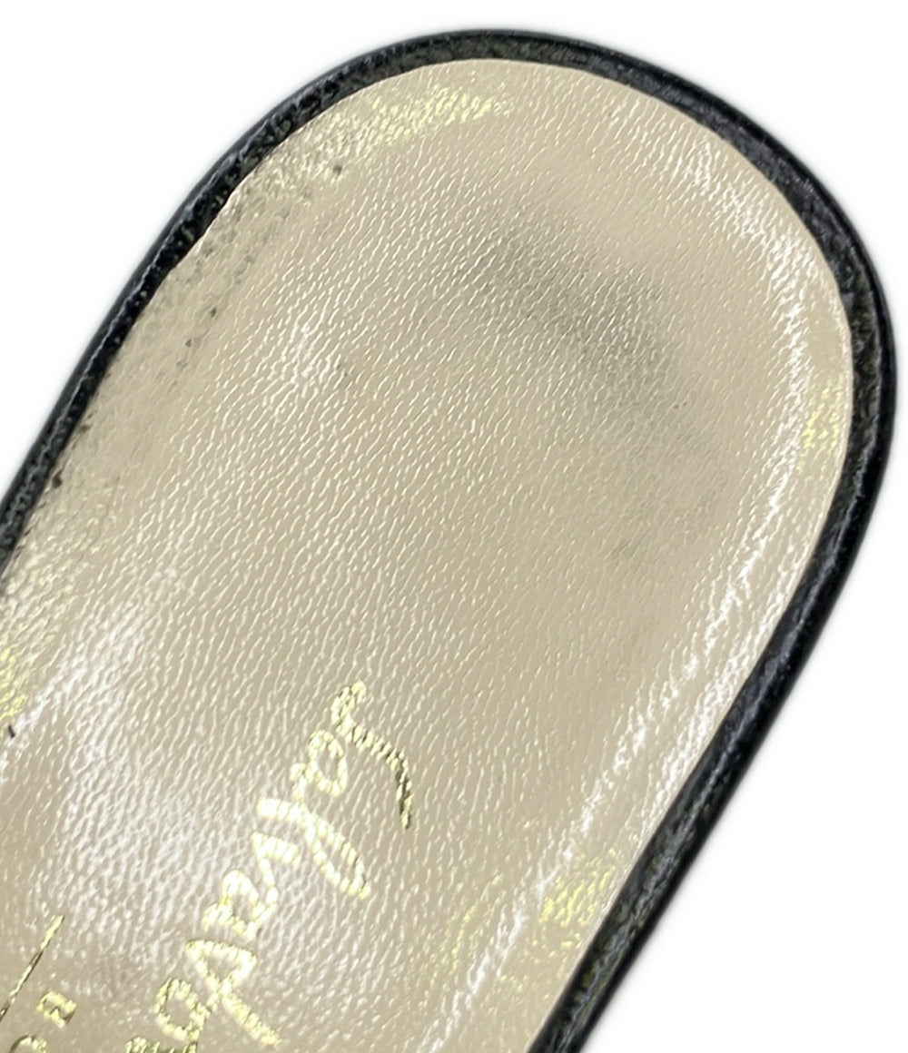 Salvatore Ferragamo スリングバッグパンプス ガンチーニ DY 23171 レディース SIZE 6 サルヴァトーレフェラガモ