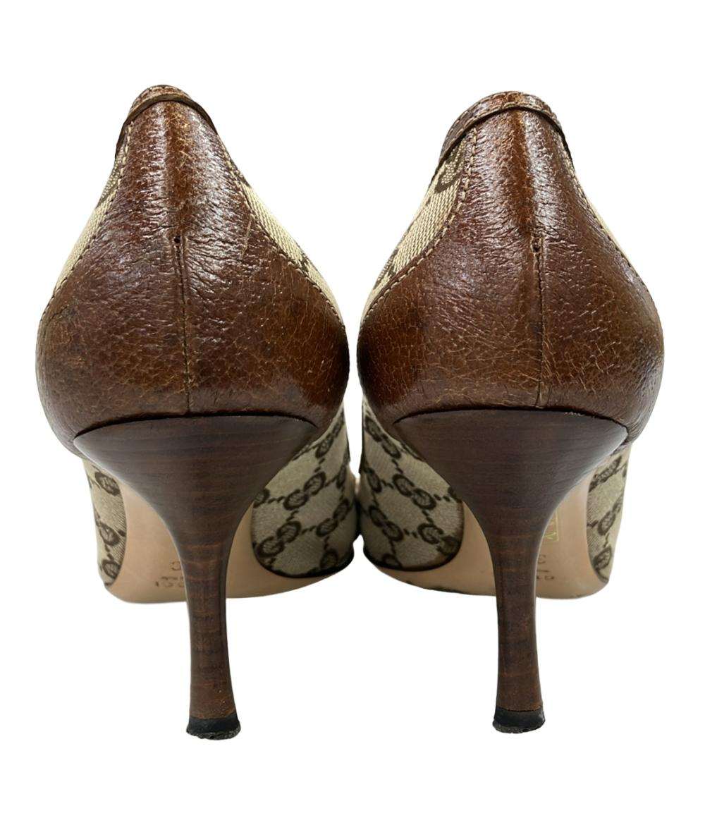 GUCCI GG柄バンブービットパンプス 138711 レディース SIZE 37 (24cm) グッチ