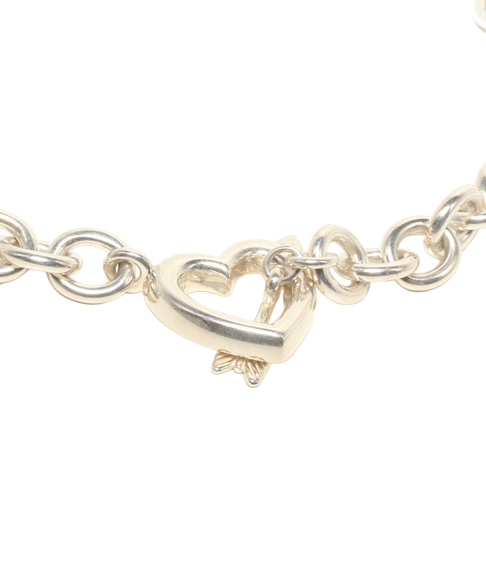 美品 Tiffany & Co. ネックレス　チョーカー SV925 ハートモチーフ アローモチーフ 1994 レディース ティファニー