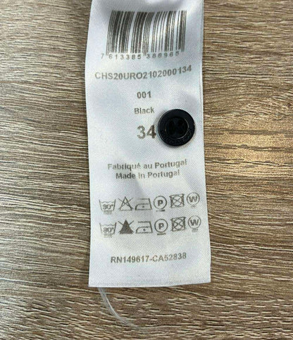 SEE BY CHLOE 半袖ワンピース コットン ギャザー コットンアンブレラドレス CHS20URO2102000134 レディース SIZE 34 (XS) シーバイクロエ