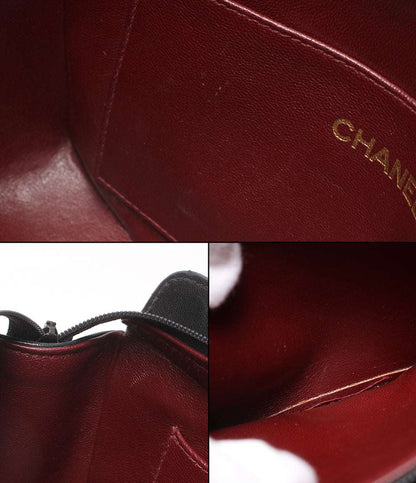 CHANEL チェーンハンドバッグ ゴールド金具 マトラッセ ラムスキン レディース シャネル
