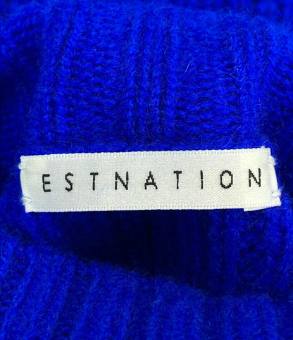 エストネーション ビックフリンジニット レディース SIZE F (M) ESTNATION