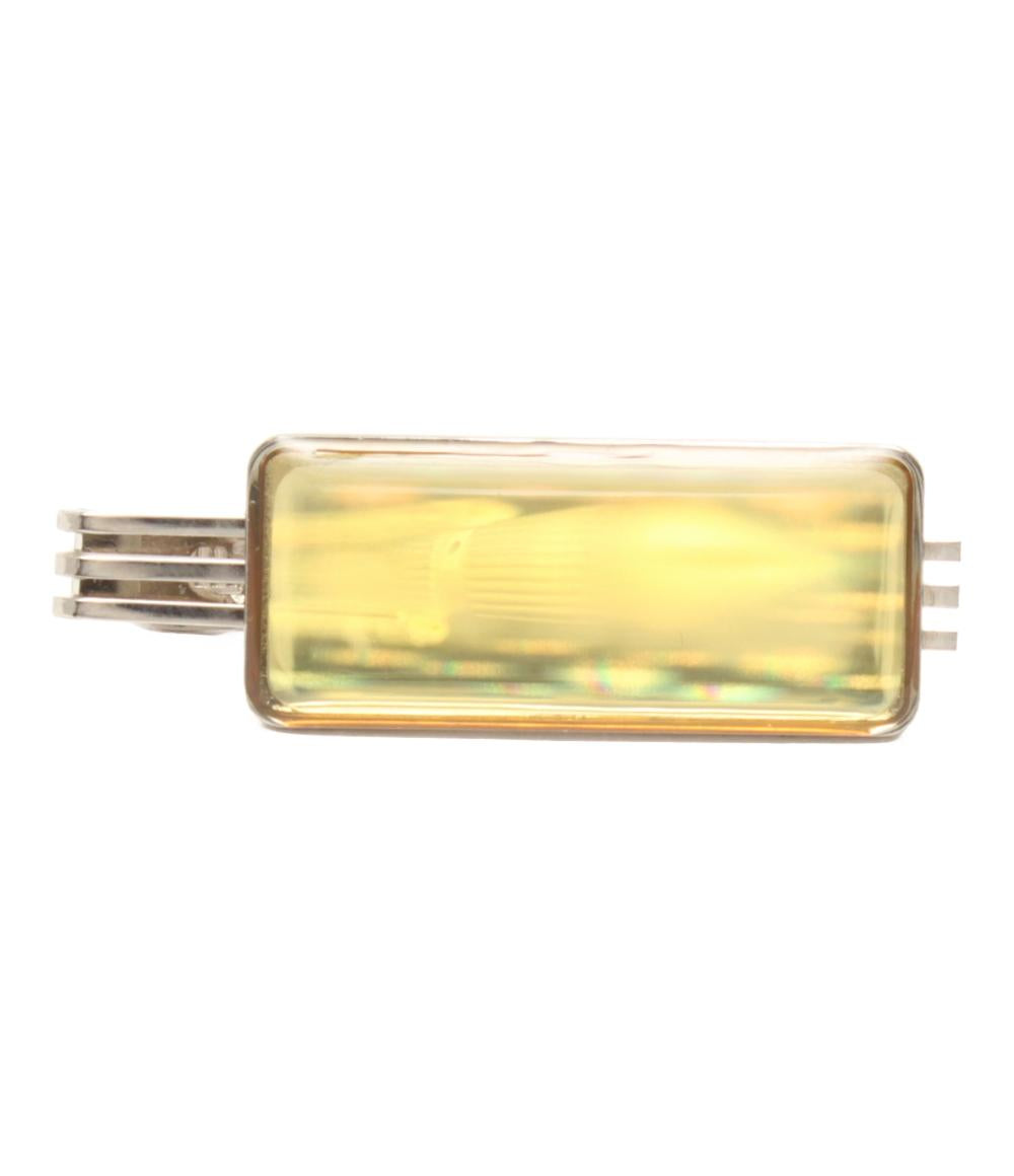 タイピン タイバーH-II ロケット ホログラム メンズ