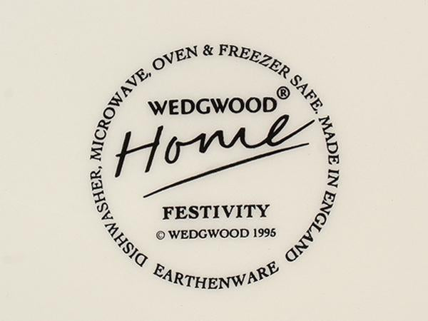 WEDGWOOD プレート 大皿 2点セット 27cm フェスティビティ アイボリー ウェッジウッド