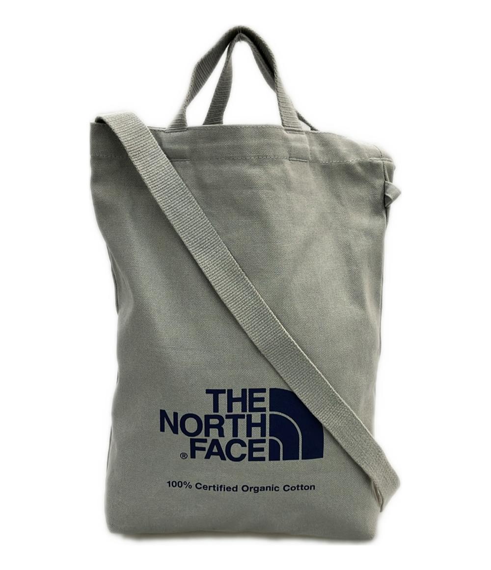 ザ・ノースフェイス トートバッグ ショルダーバッグ 2WAY 斜め掛け オーガニックコットン メンズ THE NORTH FACE