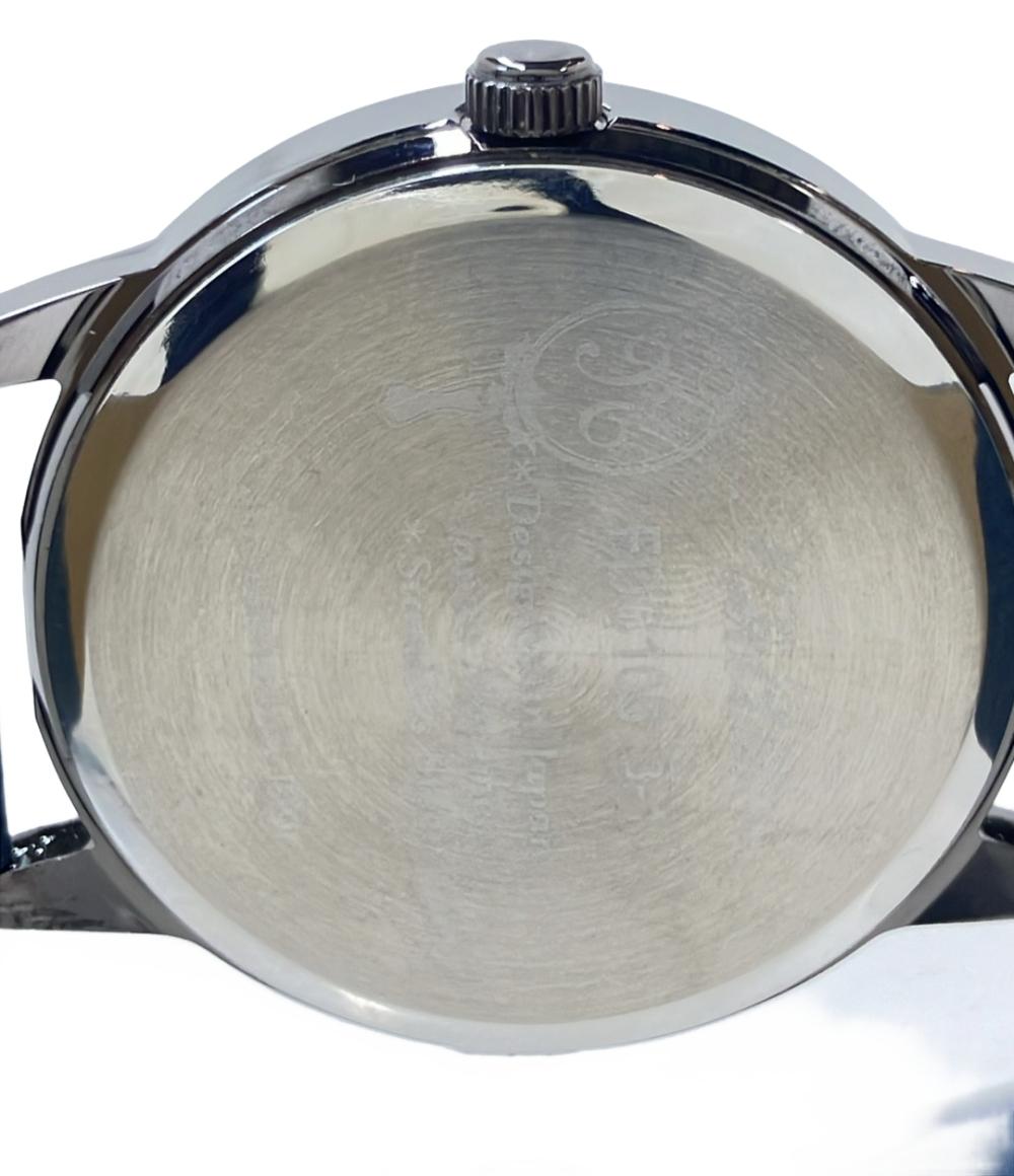 nattito 腕時計 クオーツ シルバー FDC105 メンズ ナティート