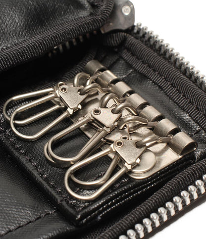 美品 ポーター ラウンドファスナー 6連キーケース メンズ PORTER