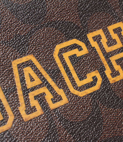 COACH ラウンドファスナー長財布 シグネチャー レディース コーチ