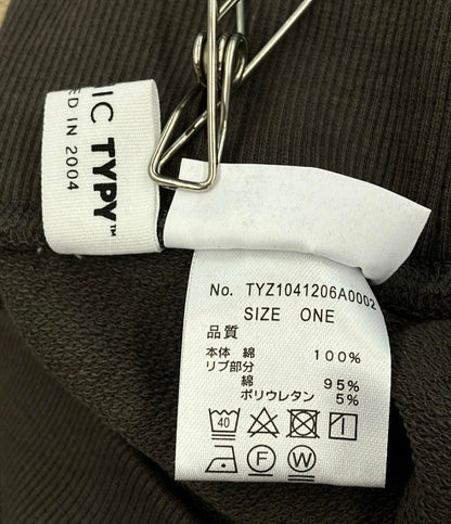 美品 チャオパニックティピー ジップアップスウェット レディース SIZE ONE (M) CIAOPANIC TYPY