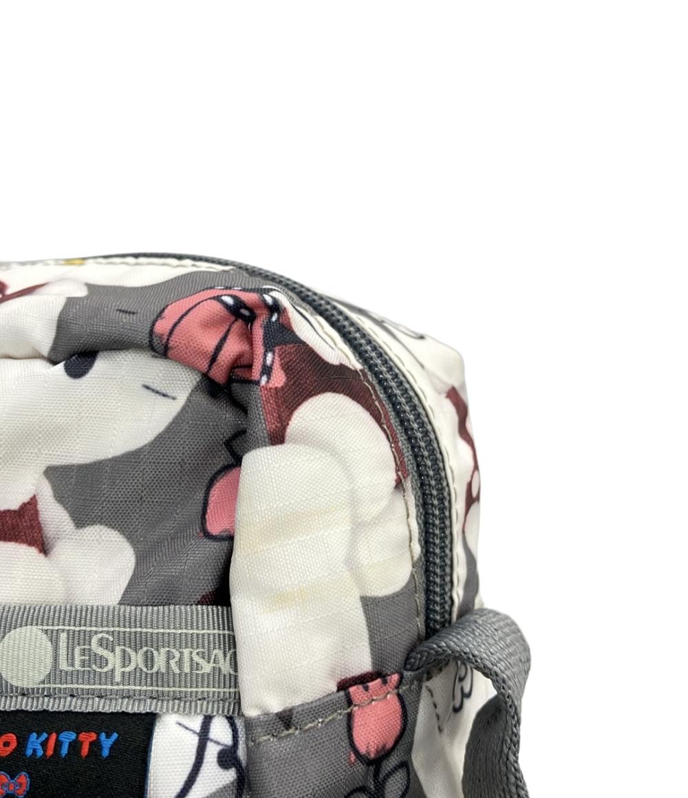 レスポートサック ハローキティ ショルダーバッグ 斜め掛け 総柄 レディース LeSportsac HELLO KITTY