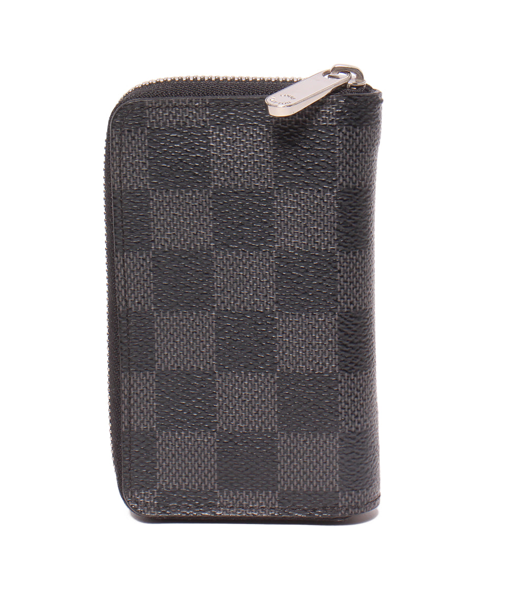 ルイヴィトン ケース ジッピーパース ダミエ グラフィット 小銭入れ LOUIS VUITTON コインケース カードケース ジッピー コイン パース