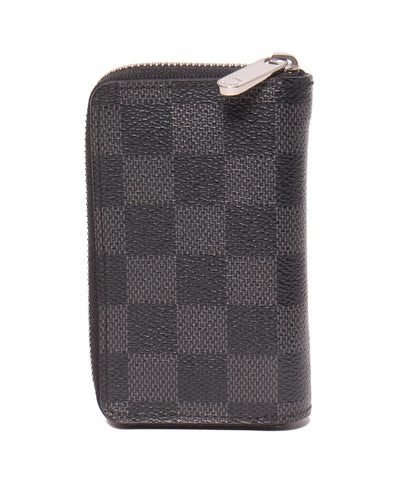 LOUIS VUITTON コインケース カードケース ジッピー コイン パース ダミエ グラフィット N63076 メンズ ルイ・ヴィトン