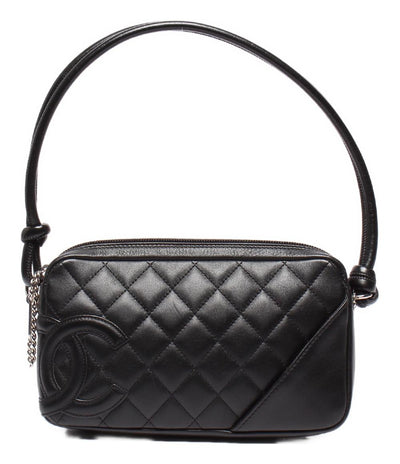 CHANEL ハンドバッグ カンボンライン ラムスキン シルバー金具 A25175 レディース シャネル
