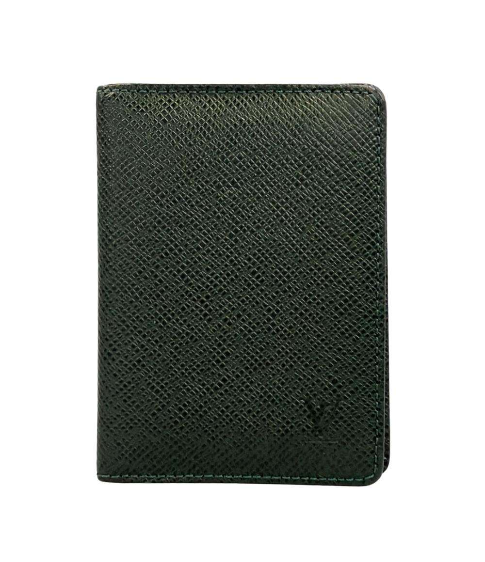 LOUIS VUITTON パスケース 定期入れ ポルト2 カルト ヴェルティカル タイガ M30494 メンズ レディース ルイ・ヴィトン