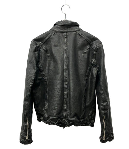 訳あり NEIL BARRETT レザージャケット メンズ SIZE XXS ニールバレット