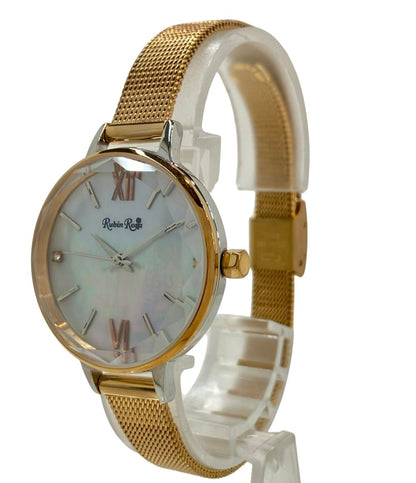 ルビンローザ 腕時計 ソーラー シェル R203 レディース Rubin Rosa