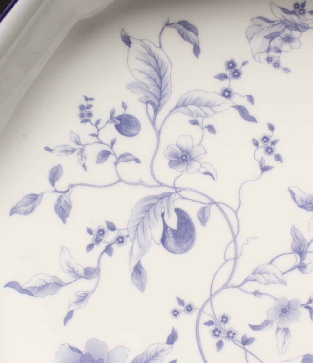 美品 WEDGWOOD オクタゴナルディッシュ 皿 24cm ブループラム ウェッジウッド