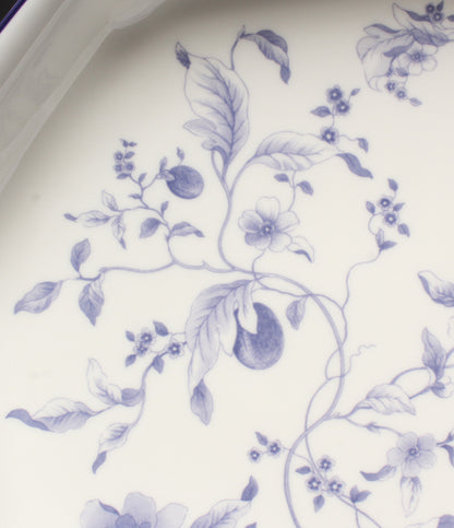 美品 WEDGWOOD オクタゴナルディッシュ 皿 24cm ブループラム ウェッジウッド