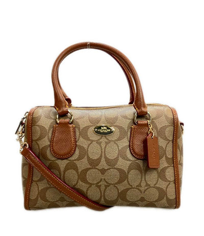 コーチ 2wayハンドバッグ ショルダーバッグ 斜め掛け シグネチャー F34084 レディース COACH