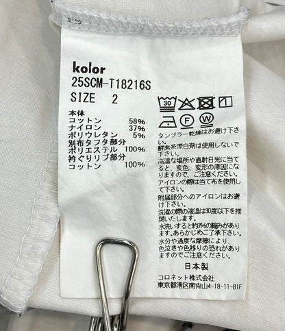 kolor 半袖シャツ 25SCM-T18216S レディース SIZE 2 (M) カラー