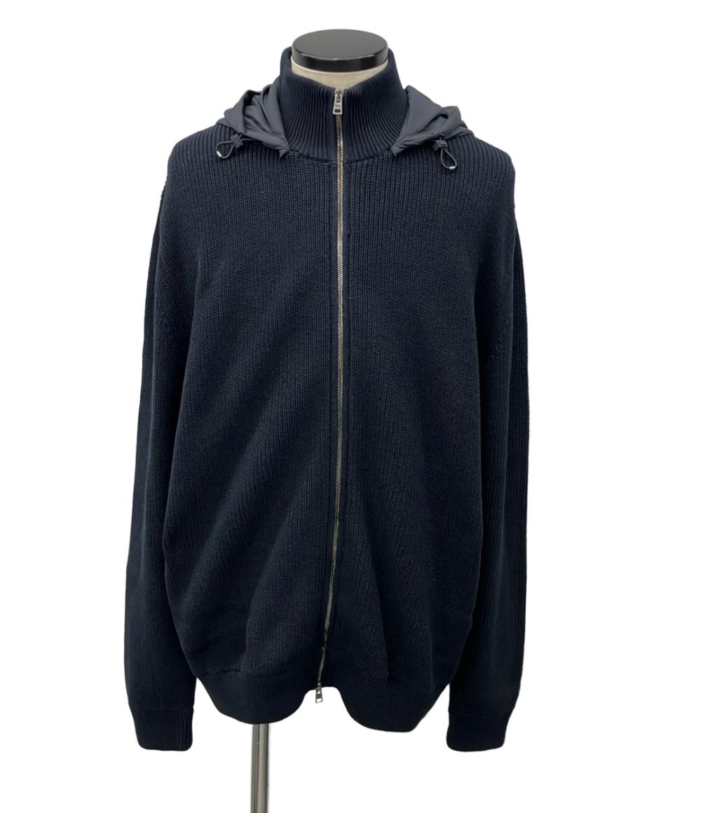 Herno パーカー ニット カーディガン 80512-79771-4 メンズ SIZE 52 (XL) ヘルノ