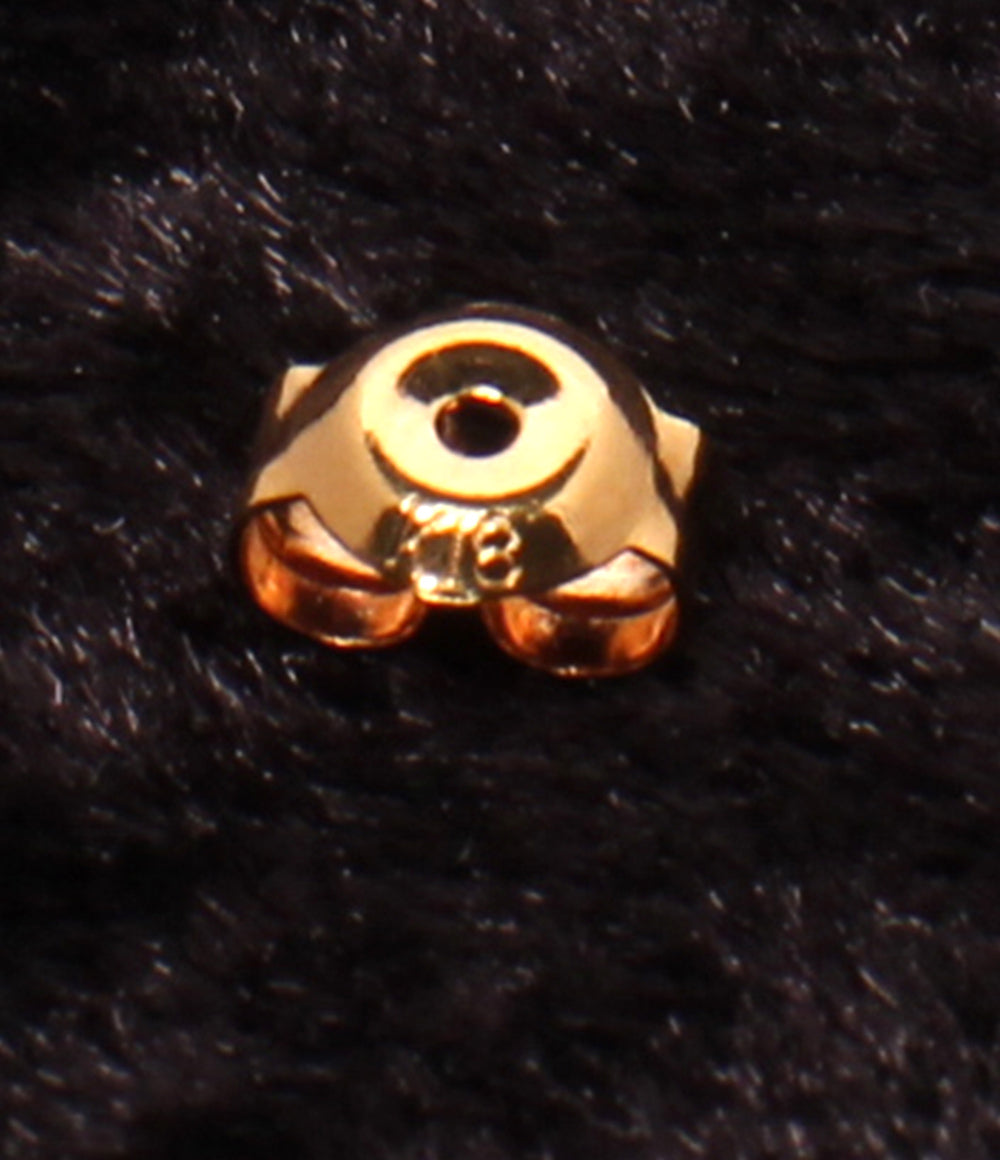 美品 ピアス K18 パール11.5mm レディース