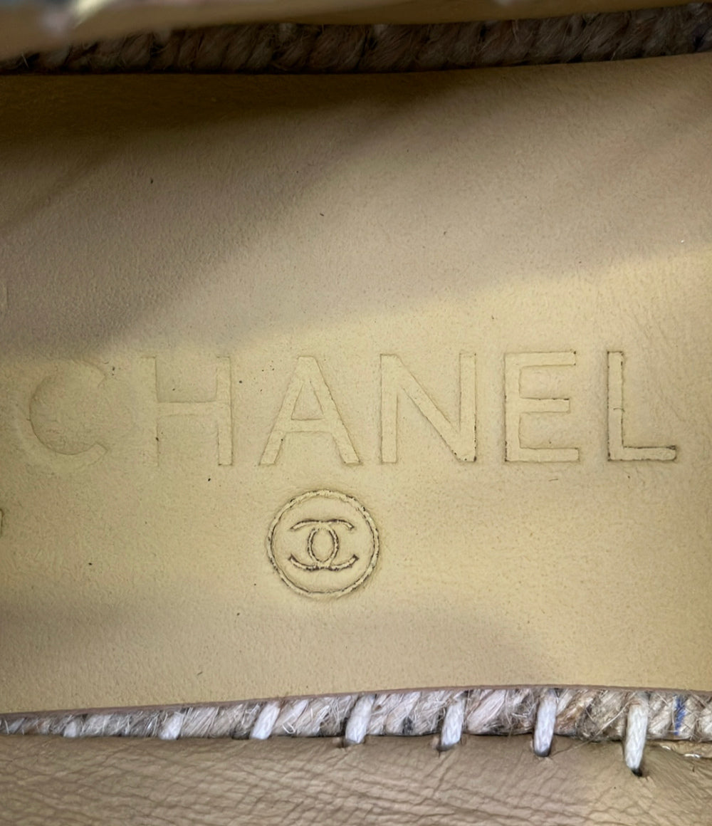 訳あり CHANEL エスパドリーユ ZG 29762 レディース SIZE 35 (22.5cm) シャネル