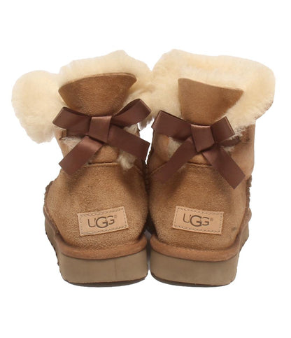 アグ ムートンブーツ ショートブーツ リボン ミニ ベイリー ボウ レディース SIZE 25 UGG