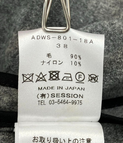 美品 アダワス ウールコート レディース SIZE 38 (M) ADAWAS