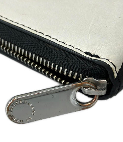 美品 マークバイマークジェイコブス ラウンドファスナー長財布 レディース MARC BY MARC JACOBS