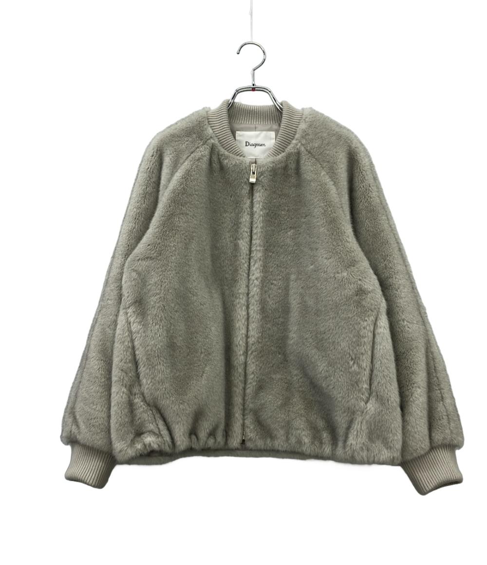 GRACE CONTINENTAL ブルゾン 25AW フェイクミンクファーBZ 0325101303-00 レディース SIZE 36 (S) グレースコンチネンタル