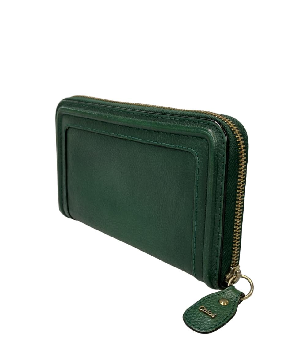 クロエ ラウンドファスナー長財布 レディース Chloe