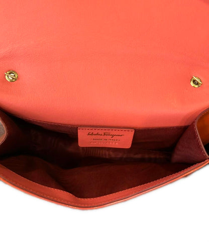 Salvatore Ferragamo チェーンショルダーバッグ ヴァラ レディース サルヴァトーレフェラガモ