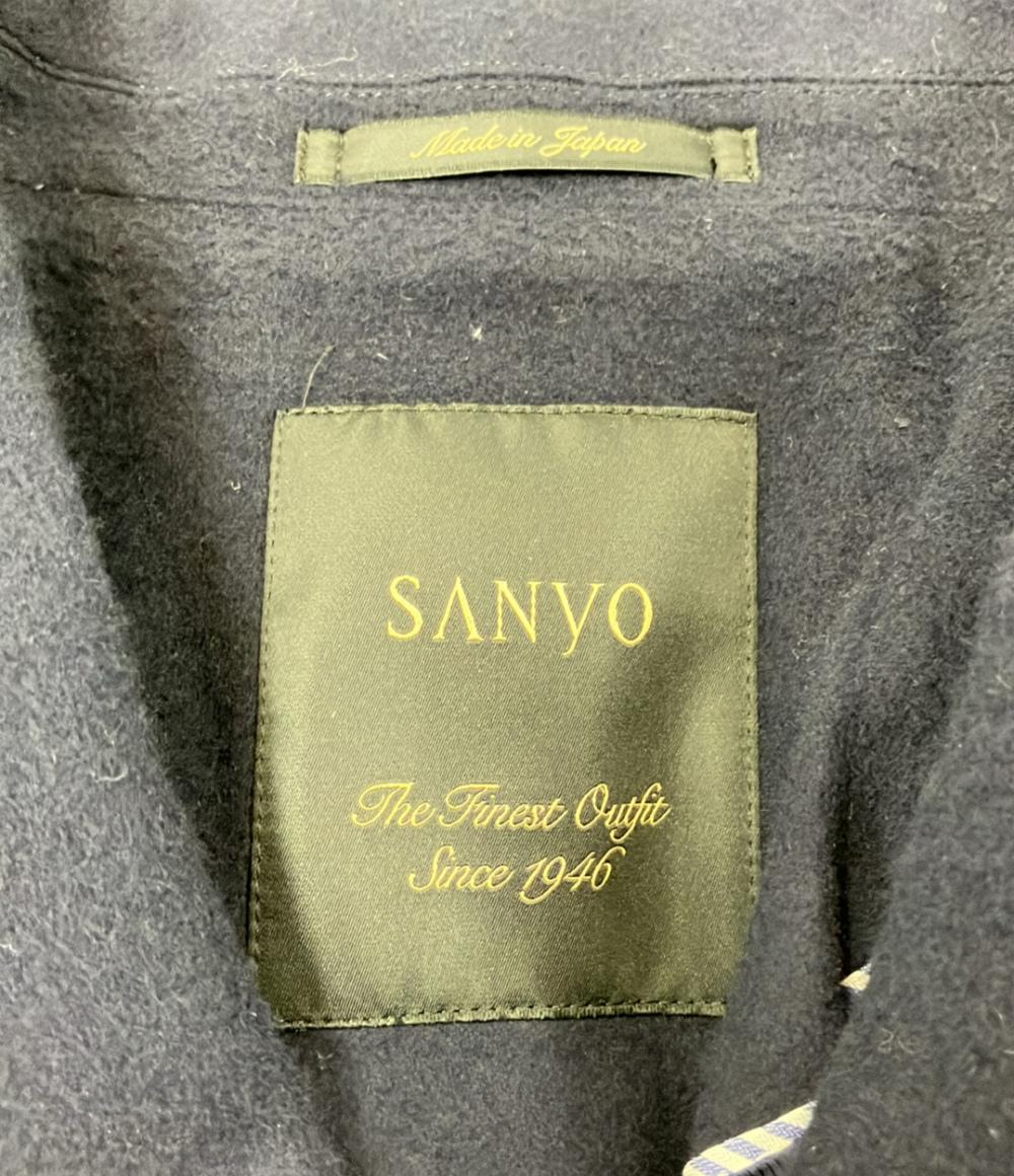 サンヨー ウールロングコート アウター ジャケット レディース SIZE 36 (XS) sanyo