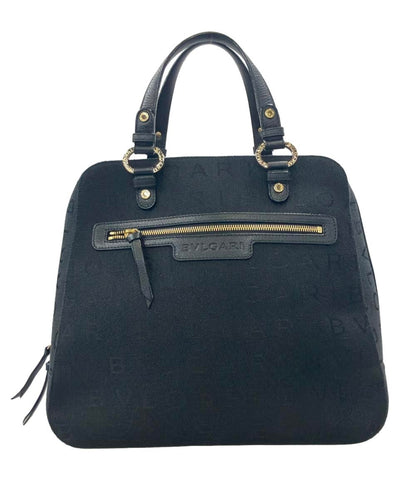 Bvlgari トートバッグ MAXILOGO ロゴマニア ハンドバッグ ロゴマニア レディース ブルガリ