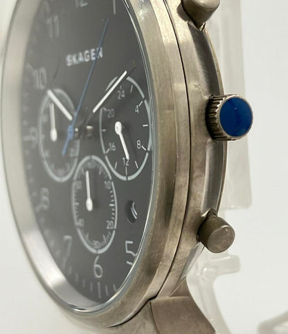SKAGEN 腕時計 クオーツ ブラック SKW6165 メンズ スカーゲン