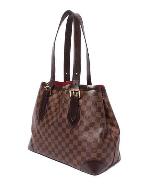 LOUIS VUITTON トートバッグ ショルダーバッグ 肩掛け ハムステッドMM ダミエ エベヌ N51204 レディース ルイ・ヴィトン