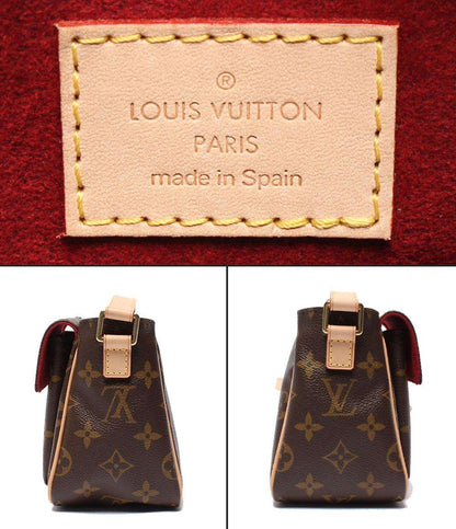美品 LOUIS VUITTON ショルダーバッグ 肩掛け 斜め掛け ヴィバシテPM モノグラム M51165 レディース ルイ・ヴィトン