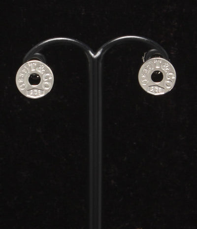 美品 ティファニー ピアス SV925 1837 サークル レディース TIFFANY&Co.