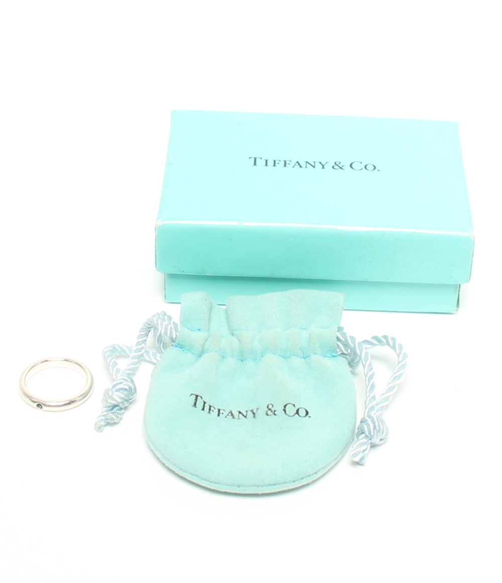 Tiffany & Co. リング 指輪 SV925 エメラルド スタッキングバンドリング エルサ ペレッティ レディース SIZE 7号 ティファニー
