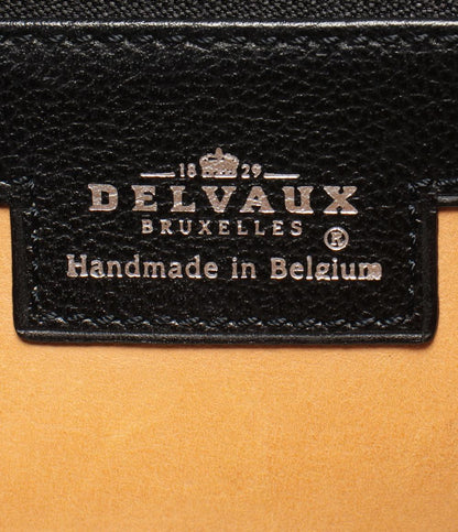 DELVAUX 2wayハンドバッグ ショルダーバッグ 斜め掛け シルバー金具 ブリヨンMM レディース デルヴォー